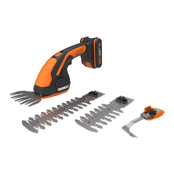 Worx WP808E X Series Manuals