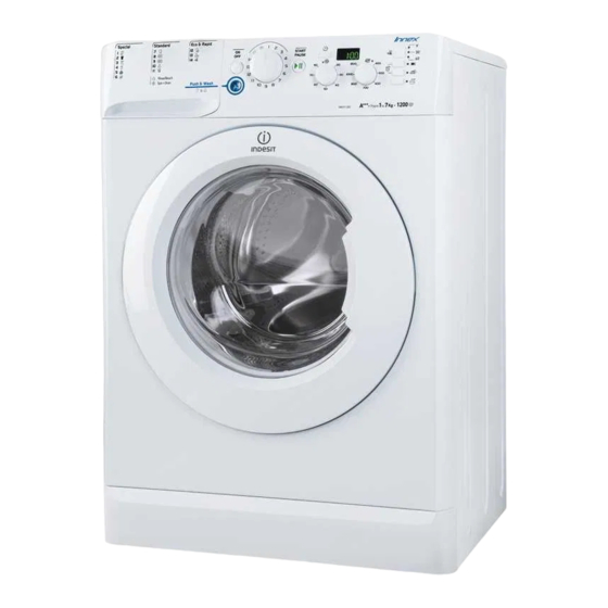 Indesit XWD 71483 Instructions For Use Manual