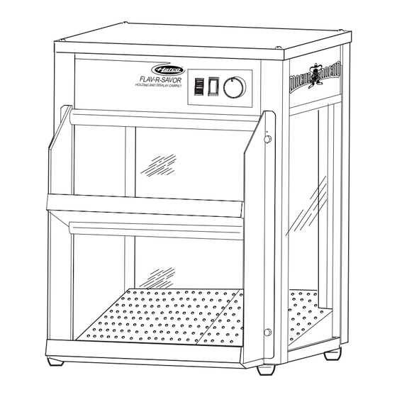 Hatco MACHO NACHO FDW-1-MN Series Installation And Operating Manual