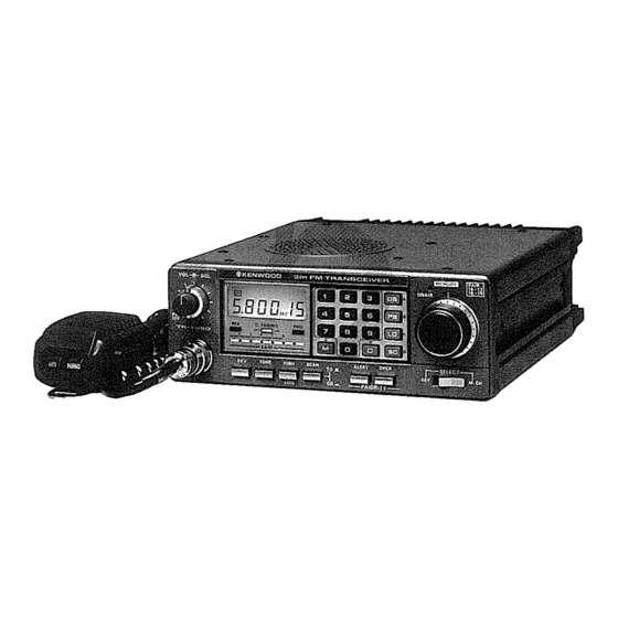 Kenwood TR-7950 Manuals | ManualsLib Kenwood TR-7950 Manuals | ManualsLib