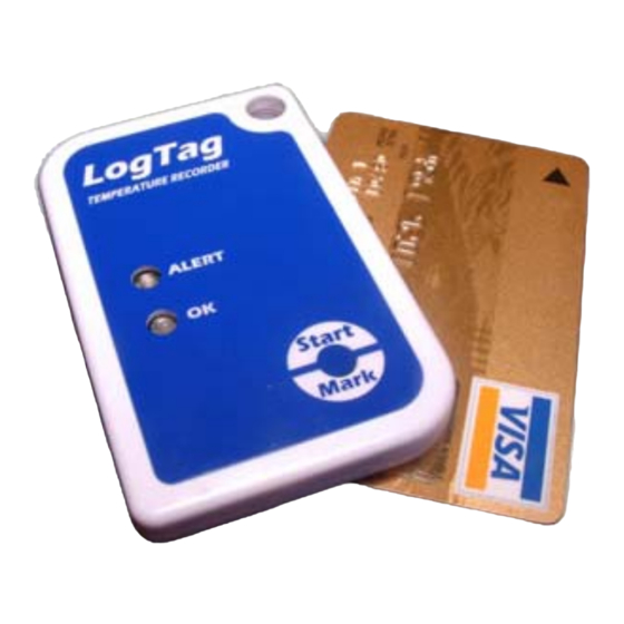LogTag  Analyzer Temperature Recorder User Manual