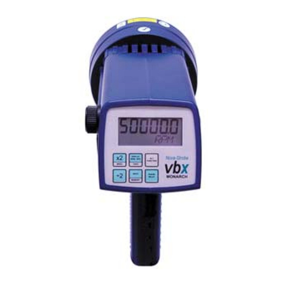 Monarch Nova-Strobe bbx Instruction Manual