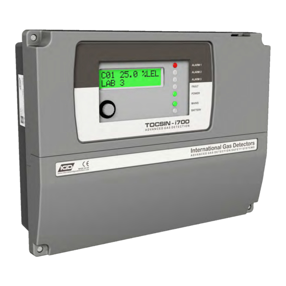 IGD TOCSIN i700 Manuals