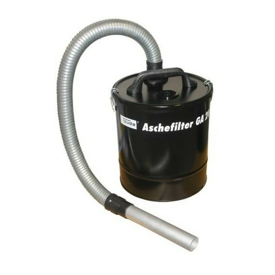 GÜDE GA 20l Manual
