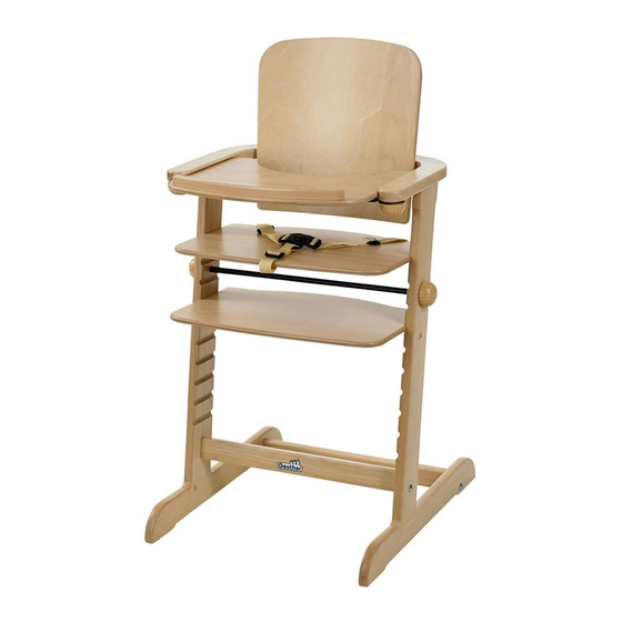 Geuther Family 2335 Instructions For Assembly And Use