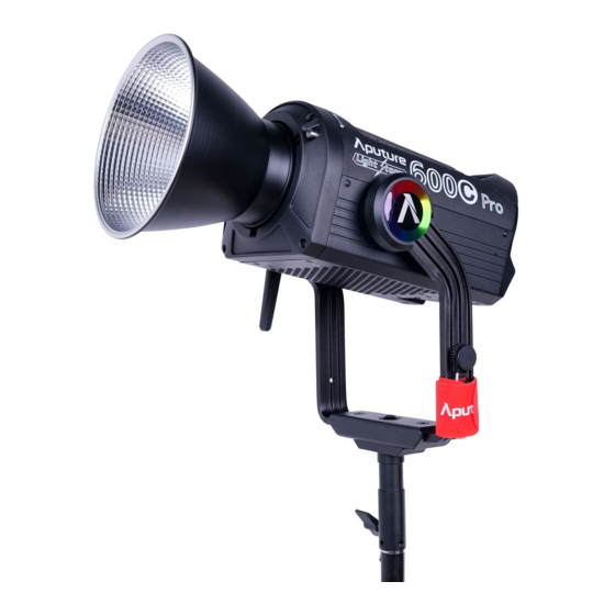 Aputure Light torm LS 600c Pro Product Manual