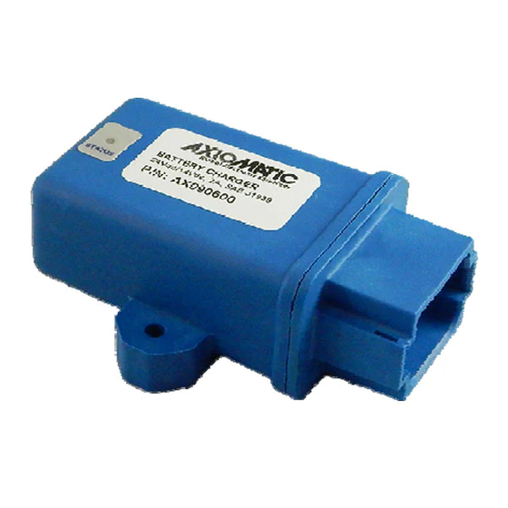 AXIOMATIC AX090690 Dual Battery Charger Manuals