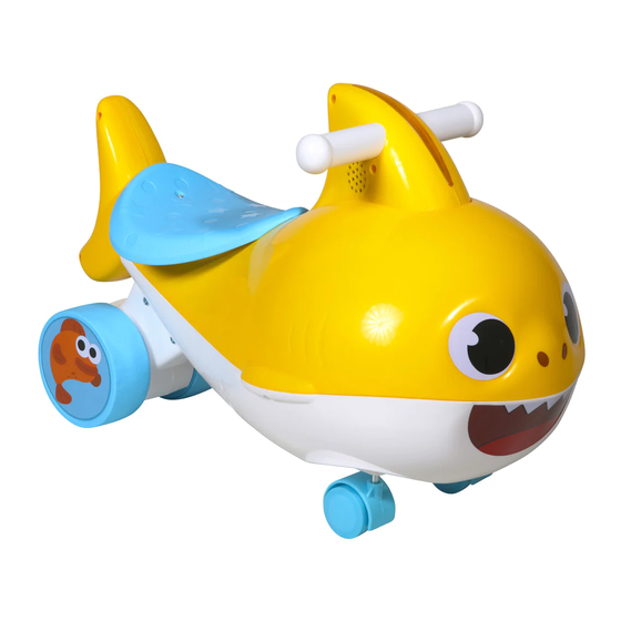 Dynacraft BABY SHARK RIDE-ON Owner's Manual