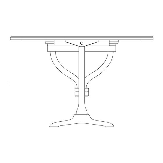 deVOL THE VINEYARD TABLE Assembly Manual