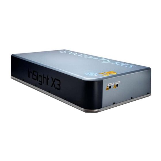 MKS Spectra-Physics InSight X3 Pre-Installation Manual