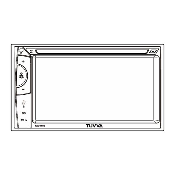 Tuvva KSD6102 Manuals