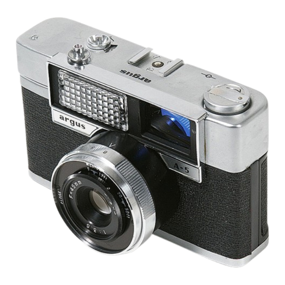Argus A5 Quick Start Manual