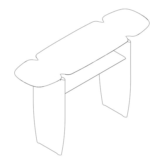 Ethnicraft PI CONSOLE 51335 Assembly Instructions