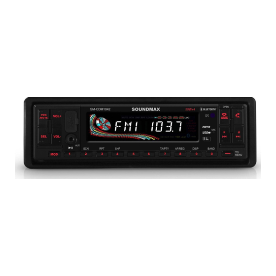 SoundMax SM-CDM1042 Instruction Manual
