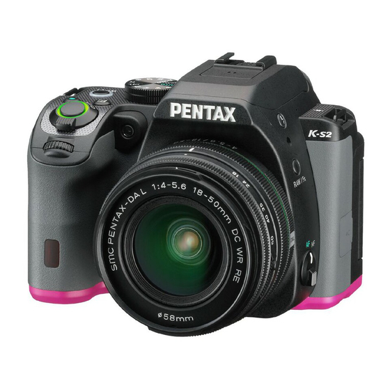 Ricoh Pentax K-S2 Operating Manual