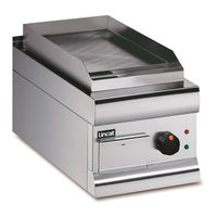 Lincat GS3 Installation, Operating And Servicing Instructions