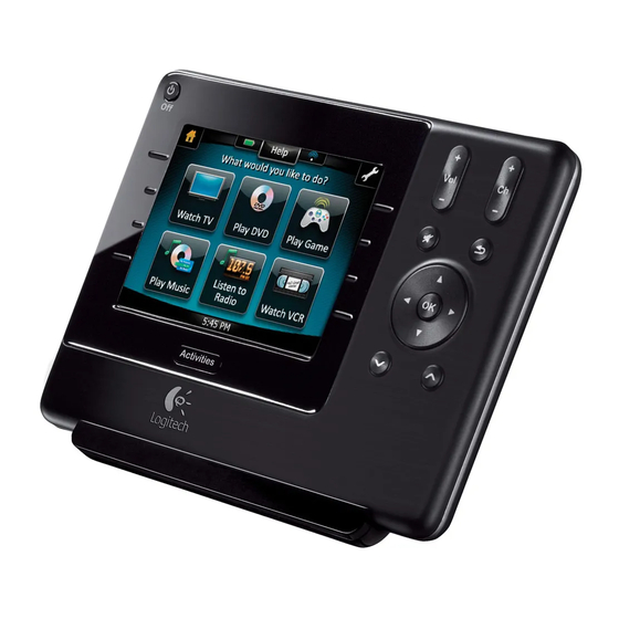Logitech Harmony 1100 User Manual