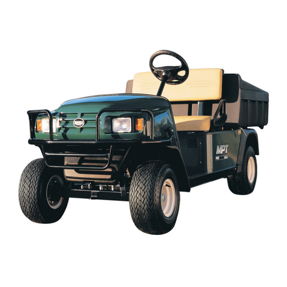 Ezgo MPT 800 2004 Owner's Manual And Service Manual
