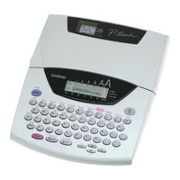 Brother P-Touch 2400 User Manual