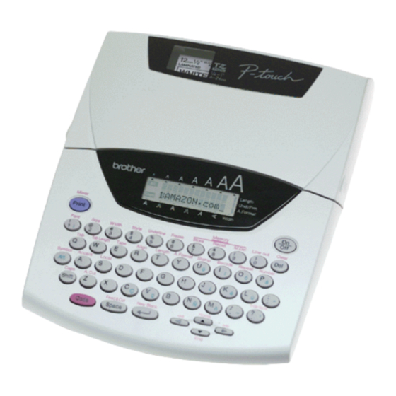 Brother P-touch 2400 User Manual