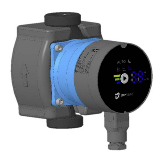 IMP PUMPS NMT Mini Series Installation And Operating Manual