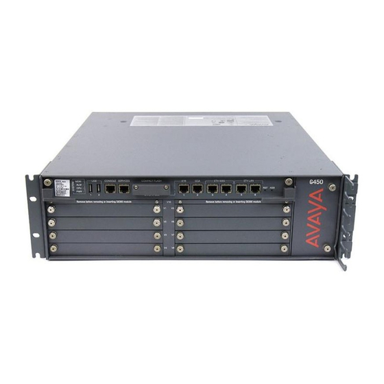 Avaya G450 Manual