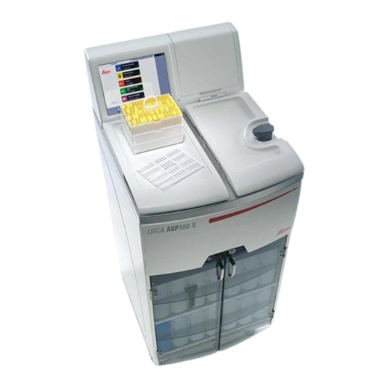 Leica BIOSYSTEMS ASP300S Instructions For Use Manual