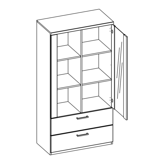 Agata Meble DOORSET 1V2S3N Instructions For Assembling And Installing