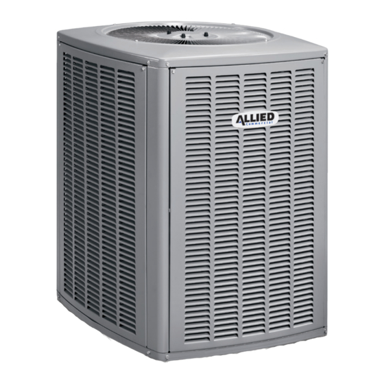 Allied Air 4SHP13 series Installation Instructions Manual