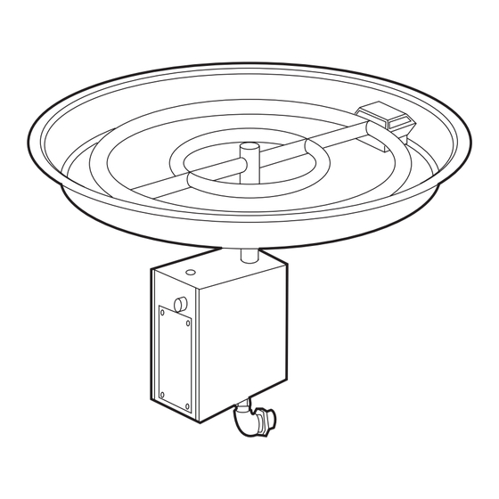 Real Flame PIT FIRE SERIES Installation & Operating Manual