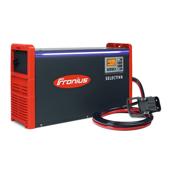 Fronius Selectiva 2100 Service Manual