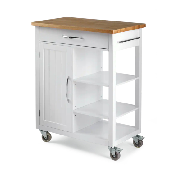 for Living Kitchen Cart 068-1303-4 Assembly Instructions Manual