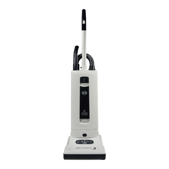 Sebo AUTOMATIC X4 Instruction Manual