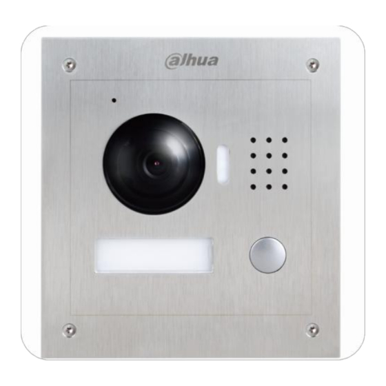 Dahua Technology DH-VTO2000A Quick Start Manual