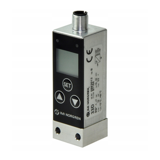 IMI NORGREN 33D Mounting And Operating Instructions