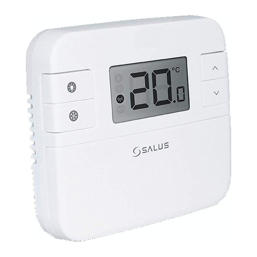 Salus RT310 Full User Manual