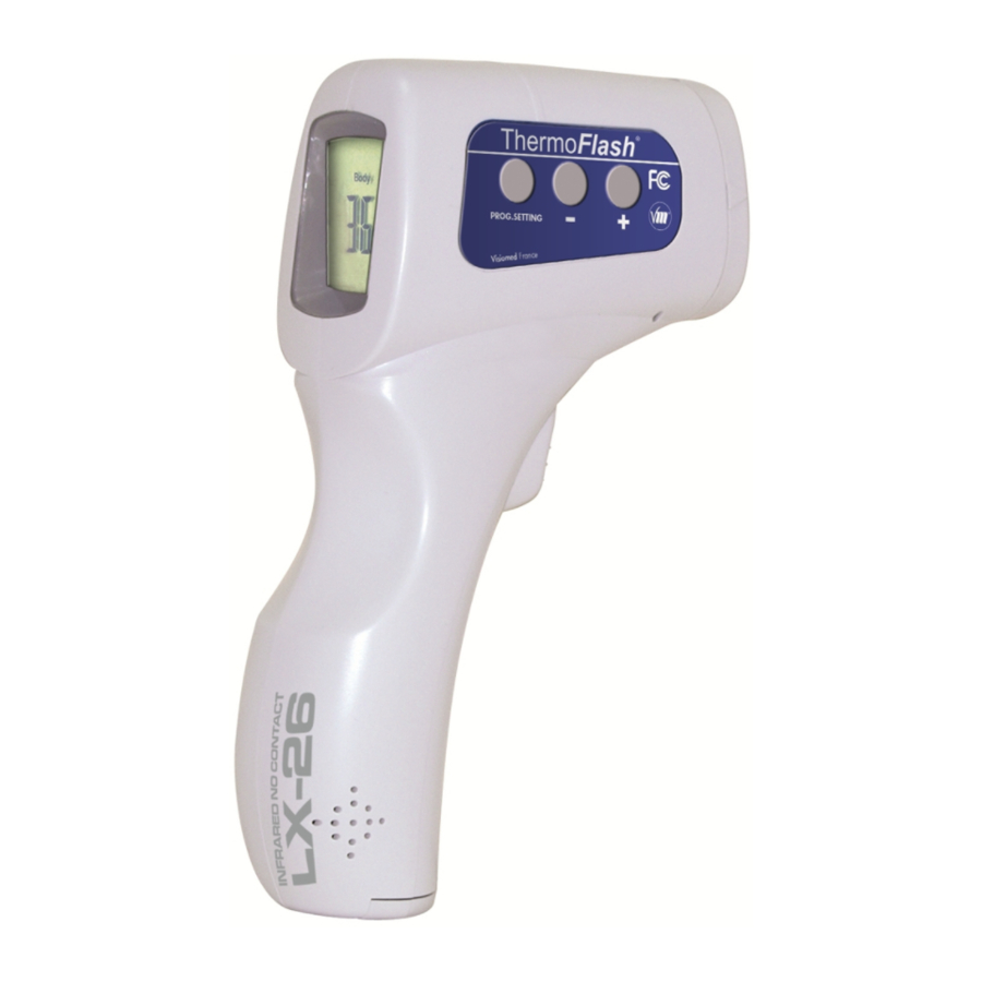 VISIOMED ThermoFlash LX-26 User Manual