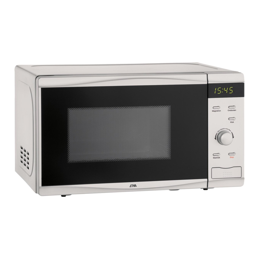 ETNA ESM220WIT Instructions For Use Manual