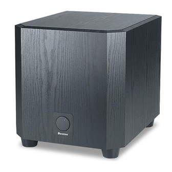 Boston Acoustics PV700 User Manual