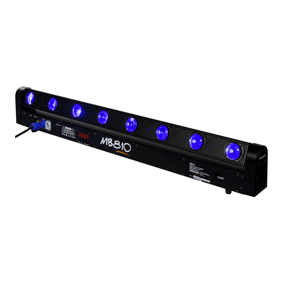 Algam Lighting MB 810 Manuals