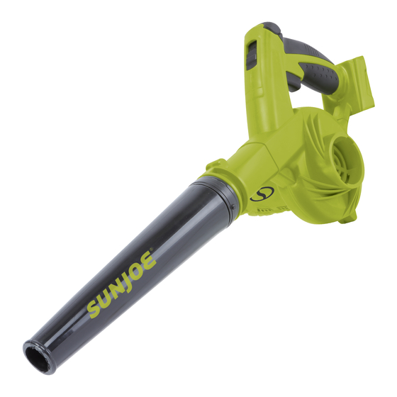 SNOWJOE sunjoe 24V-WSB-CT Manual