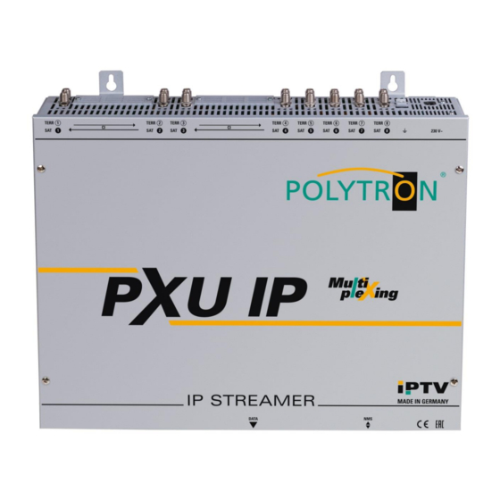Polytron PXU 848 IP Manuals
