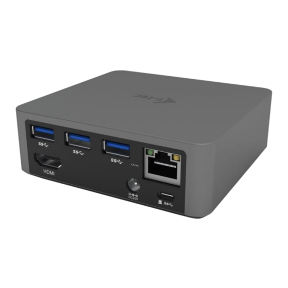 i-tec C31METAL4KDOCKPDUK User Manual