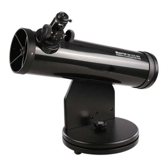 Byomic SkyDiver 102/640 Dobson Telescope Manuals