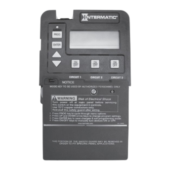 Intermatic P1353ME Instruction Manual