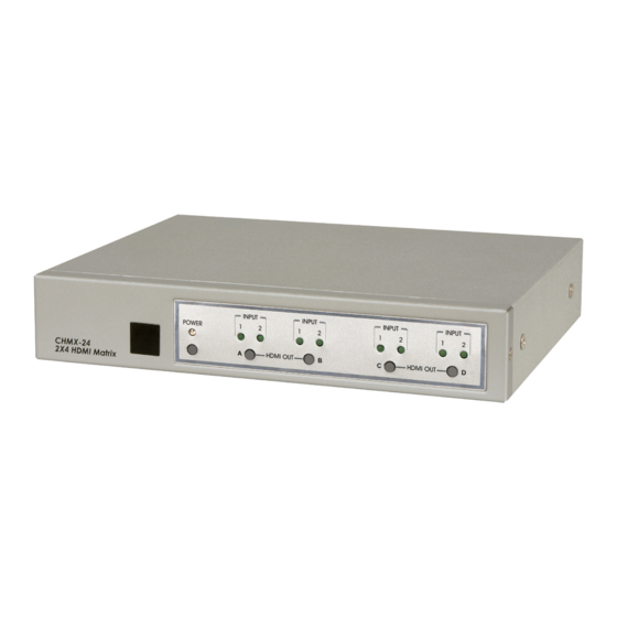 Cypress CHMX-24 Operation Manual