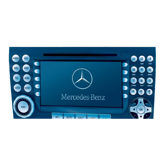 Mercedes-Benz COMAND Operator's Manual