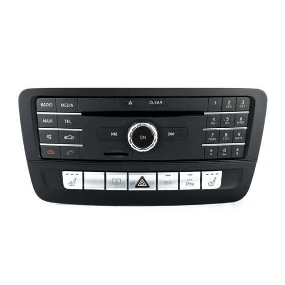 Mercedes-Benz COMAND Supplement Manual