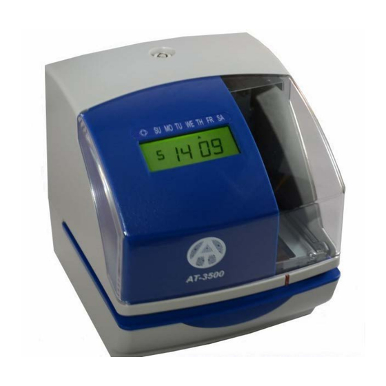 ALLIED TIME AT-3500 User Manual