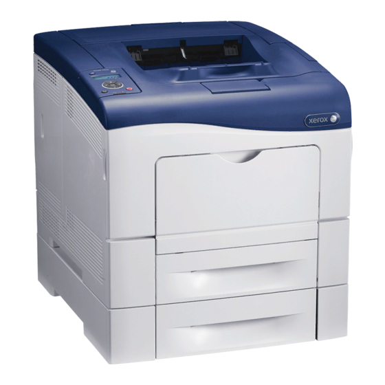 Xerox Phaser 6600 Quick Use Manual